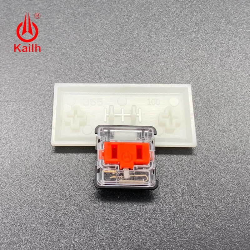 Kailh 2.0u Low Profile Keycaps 1350 chocolate switch special cream white for gaming DIY mechanical keyboard ABS material 30PCS