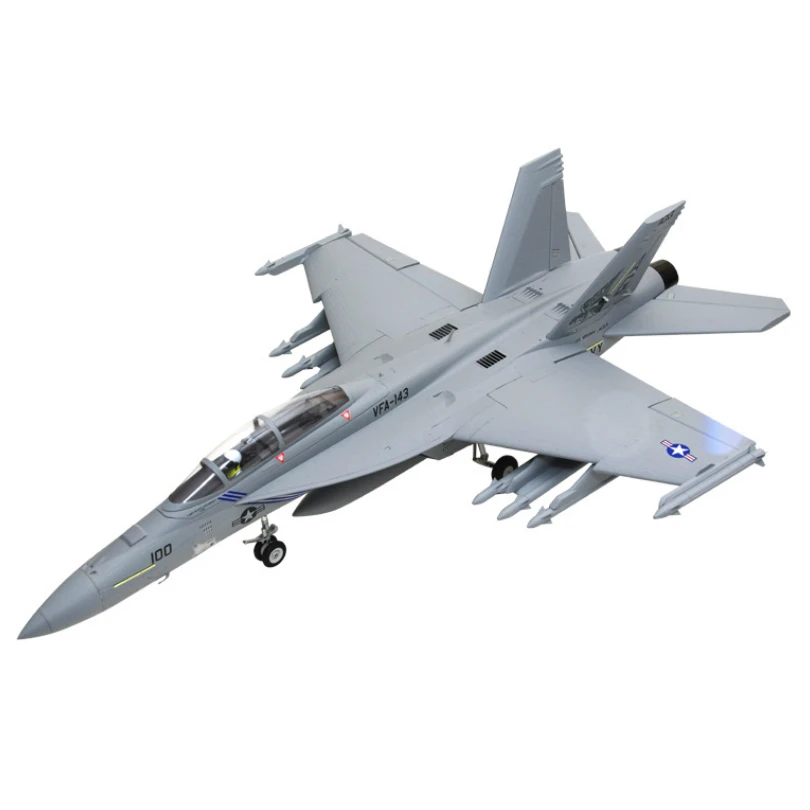 FMS RC Airplane F/A-18F F18 Super Hornet V2 70mm Ducted Fan EDF Jet Big Scale Model Plane Aircraft PNP 6CH with Retracts Flaps