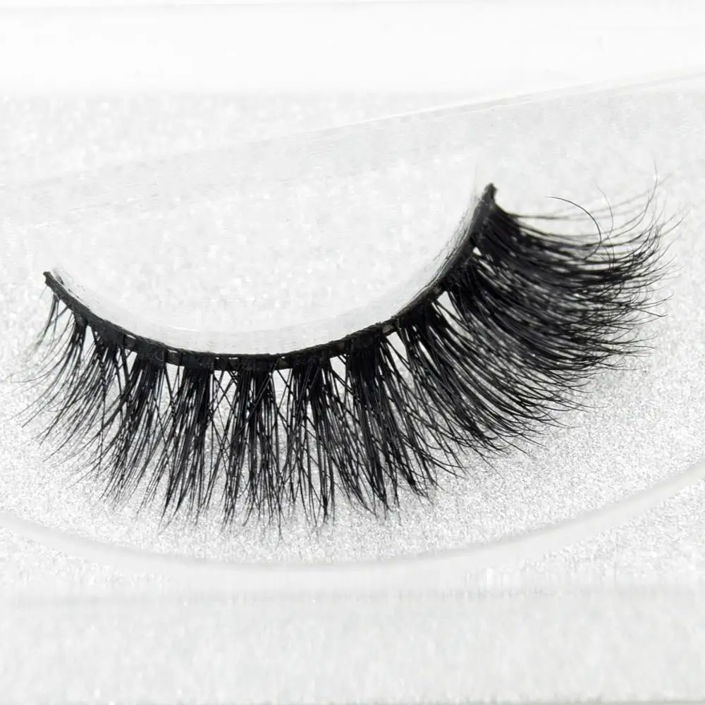 Visofree Eyelashes Makeup Lashes Natural Long Crisscross Mink Collection Cruelty Free False Eyelashes Dramatic Soft  D101