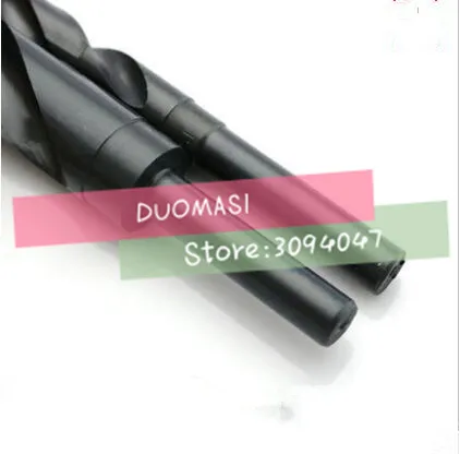 Foret hélicoïdal à tige réduite de 1/2 pouces, foret hélicoïdal HSS de 17.6mm à 22mm pour l'usinage de l'alésage noir de haute qualité (18/19/20/21/22mm)
