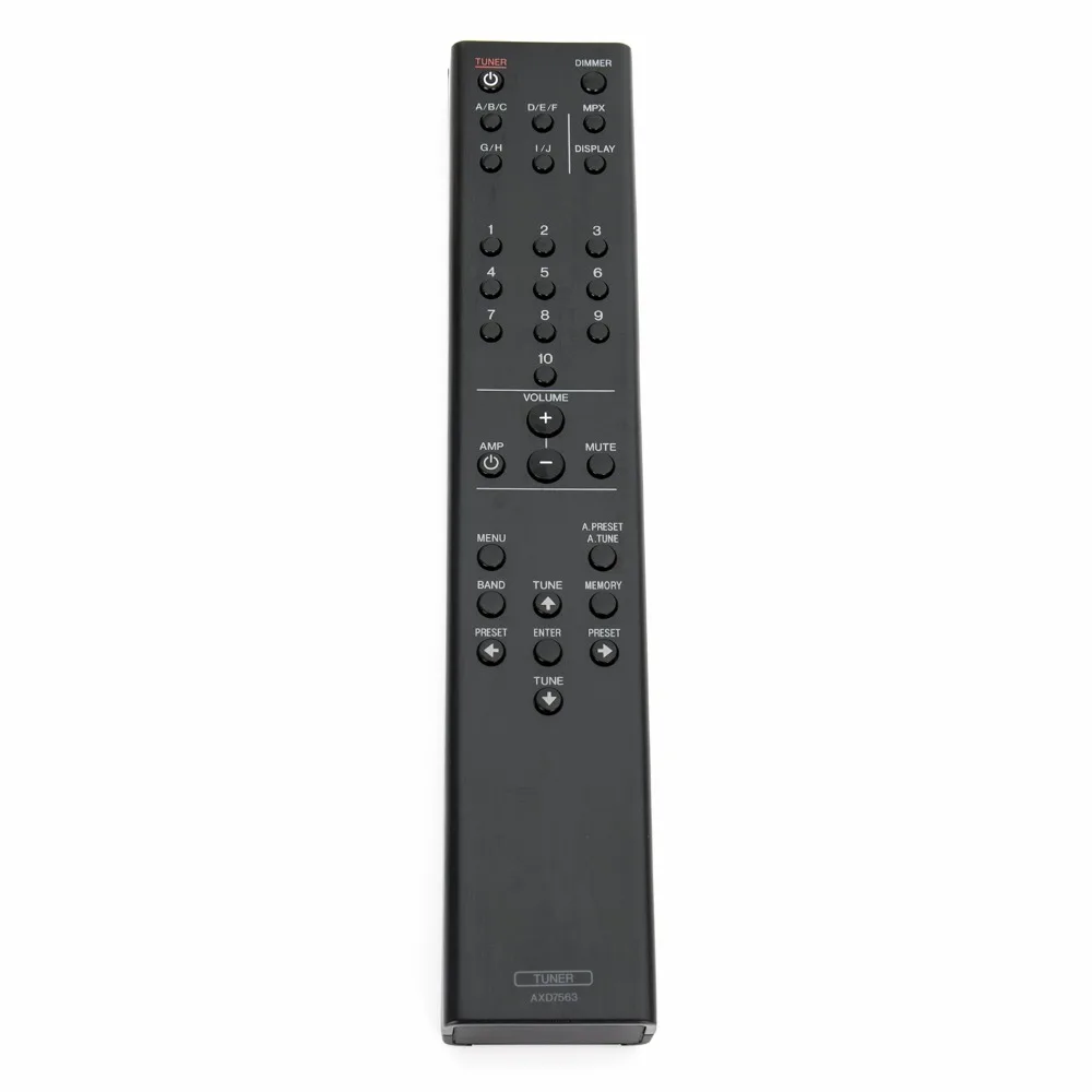 

New AXD7563 Remote Control fit for Pioneer Tunner Receiver F-F3MK2-K F-F6MK2-K AV Receiver