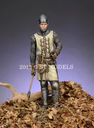 54mm Resin kit Golden night town MJ Kim Figure Art