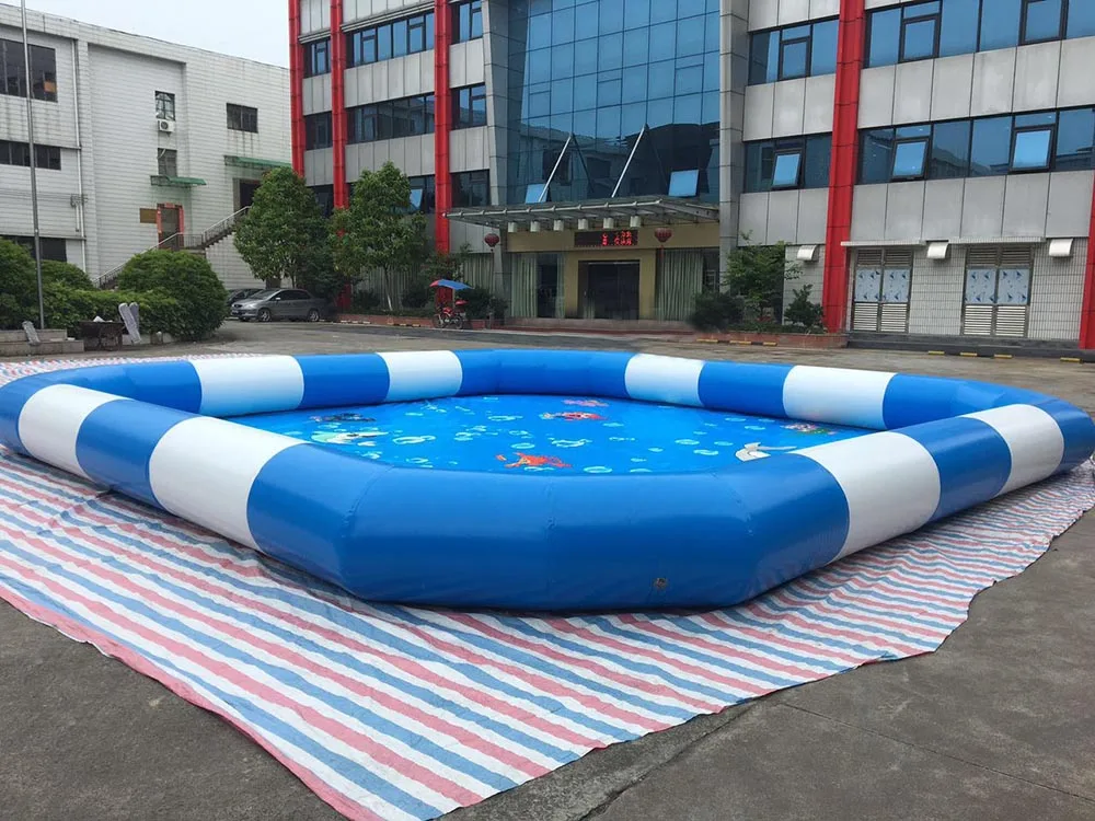 8*6m inflatable water ball pool inflatable swimming pool for sale