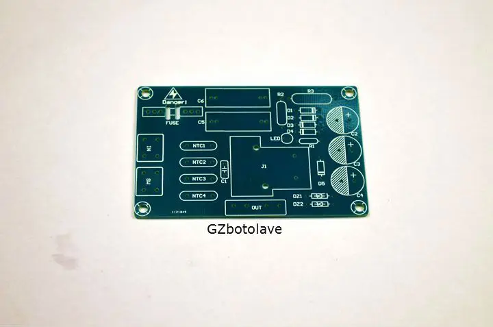 

Free ship Soft start board PCB empty board class a power amplifie, HIFI power amplifier soft start board PCB