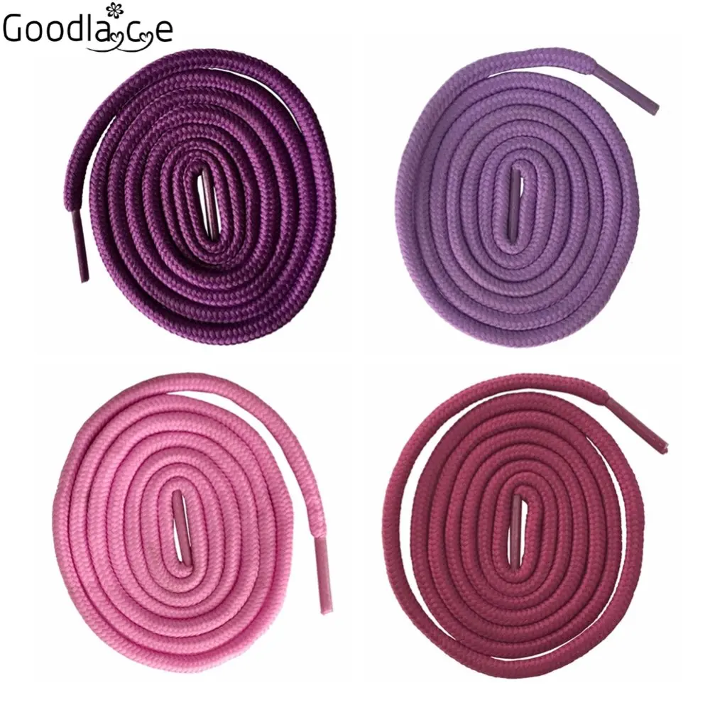 23.5 Inch/ 60cm Children Kids Round Shoelaces Shoestrings Shoelace Shoe Laces Cord Ropes 24 Colors