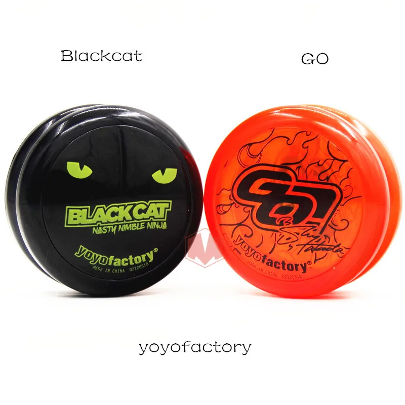 

YYF Blackcat Go 2A YOYO live sleep yoyo for beginner practice yoyo 10 strings as gift