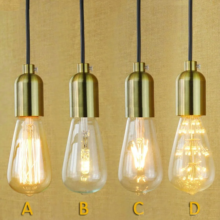 

IWHD Iron Lamp cap LED Pendant Lamps Loft Industrial Pendant Light Vintage Lamp Kitchen Dining Home Lighting Fixyures Lamparas