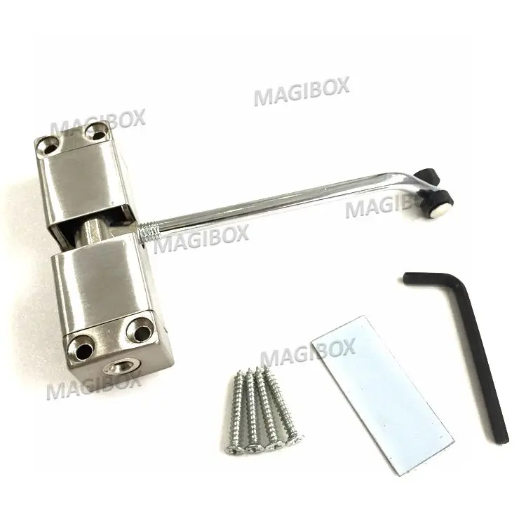 20-40kg Adjustable High Quality Surface Mounted Door Closer Invisible Buffer Closed Fire Door Access Control