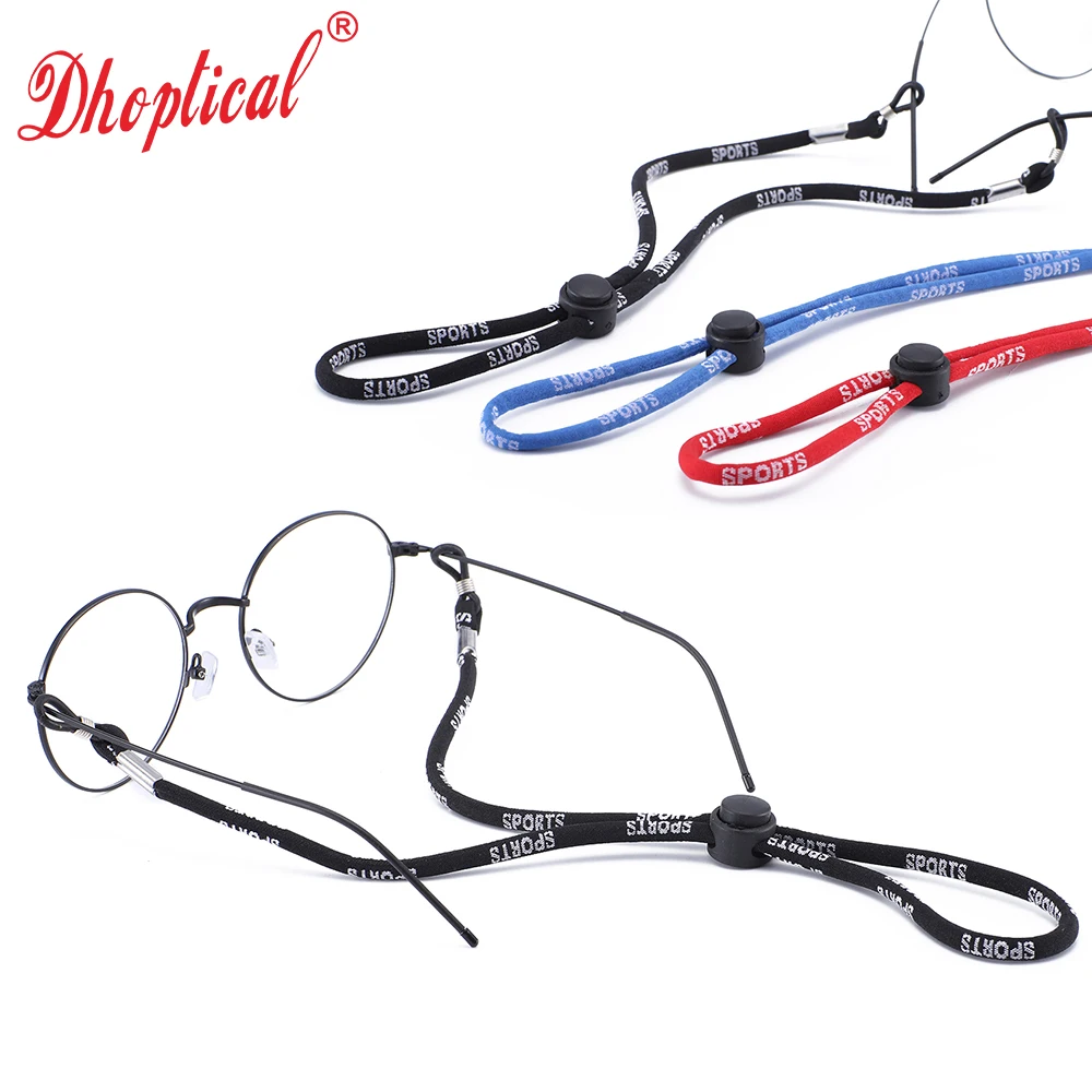 10pcs sport  eyeglasses cord ,running /swimming basketball cord avoid glasses slip  3 color by dhoptical