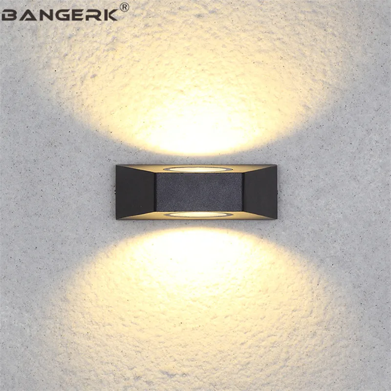 

Outdoor Wall Lamp Modern 7W LED Porch Lights Waterproof Rust Sconce Aluminum Lighting Wall Lamps Garden Decor Light Fixtures