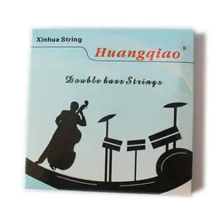 Double Bass Strings 4Pcs/set Beginner Students Steel Bass Strings 3/4  4/4 Size Wholesale