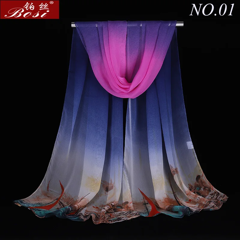 100% silk Feel Scarf Dot Women luxury brand high quality fashion for and wraps scarves hijab scarfs ladies Shawl long factory ..