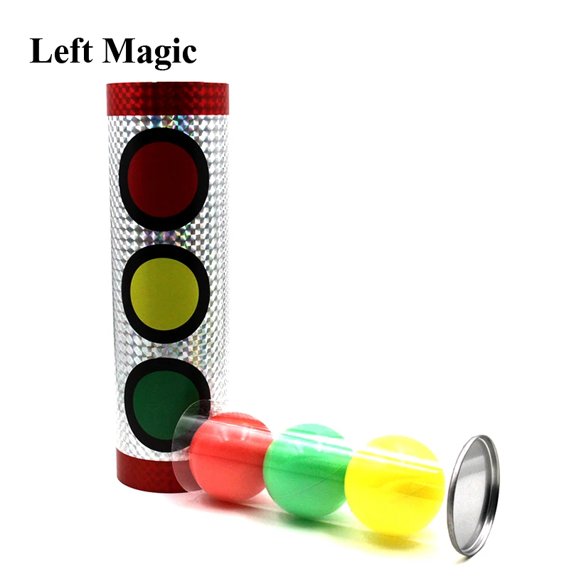 Bolas milagrosas, trucos de magia, luces de tráfico, cambio de Color, accesorios mágicos de escenario, ilusión, truco, mentalismo, juguetes clásicos
