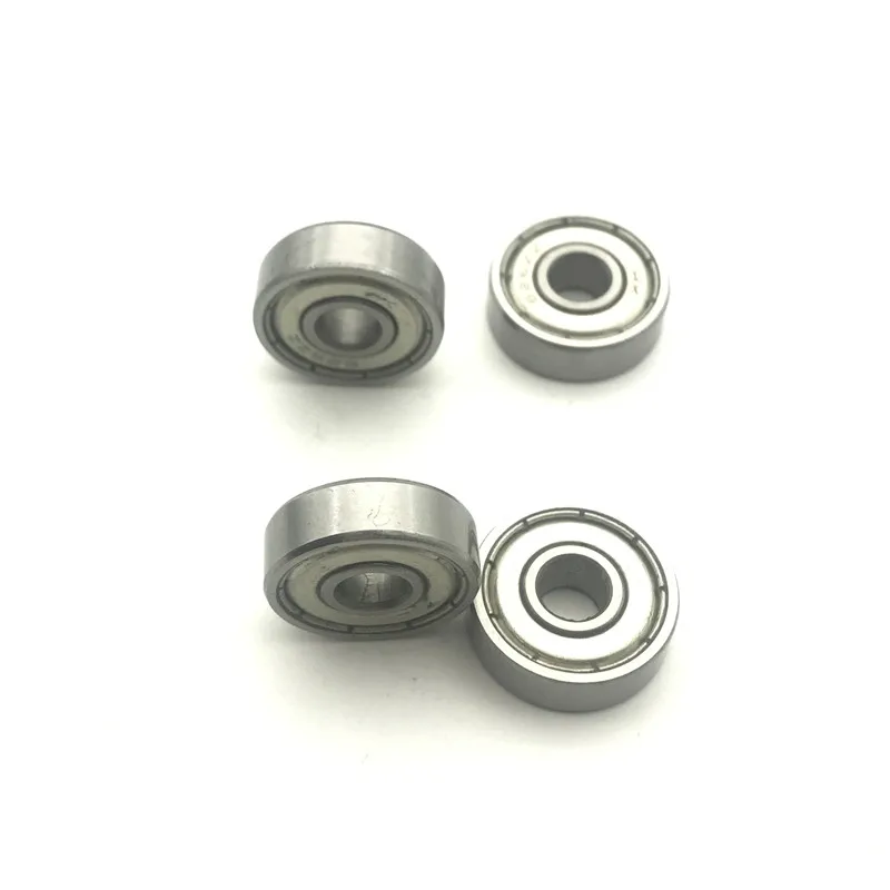 2023 10pcs Flange Ball Bearing 608zz 623zz 624zz 625zz 635zz 626zz 688zz 3d Printers Parts Deep Groove Flanged Pulley Wheel