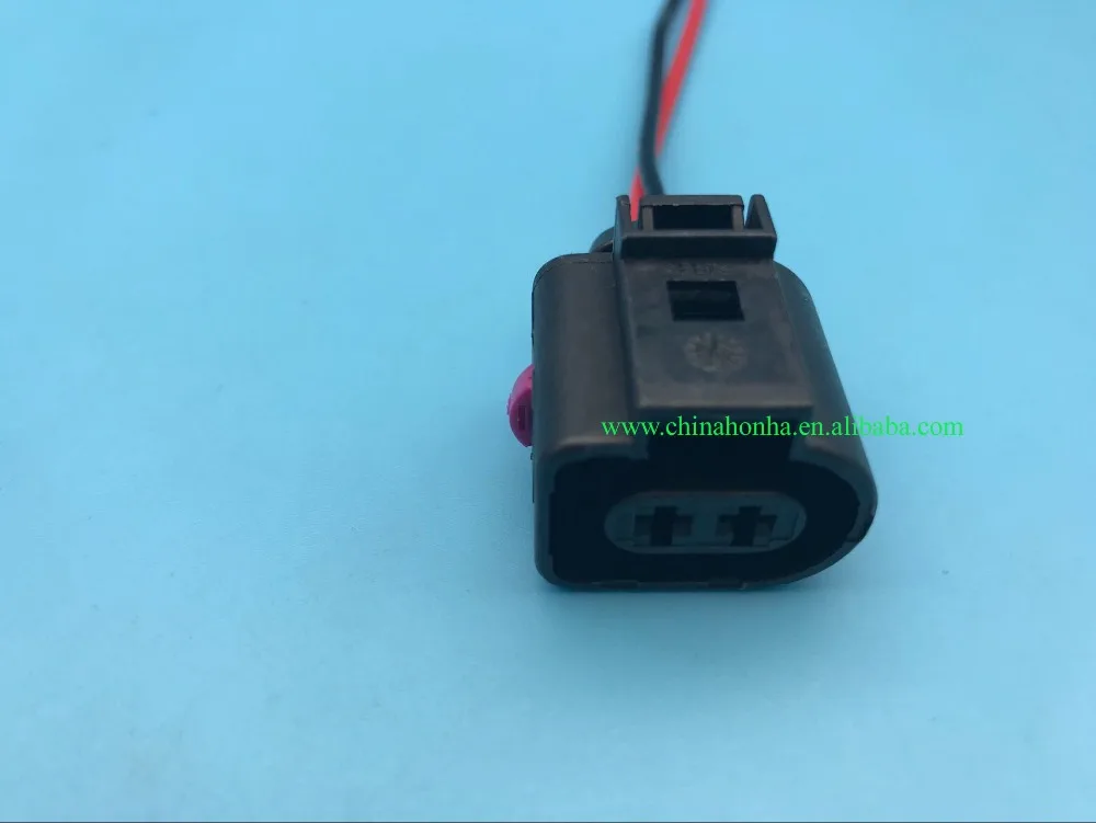 

2 PIN/WAY ELECTRICAL CONNECTOR PLUG REPAIR WITH PIGTAIL JPT 2.8mm Terminals and Seals 1J0973722