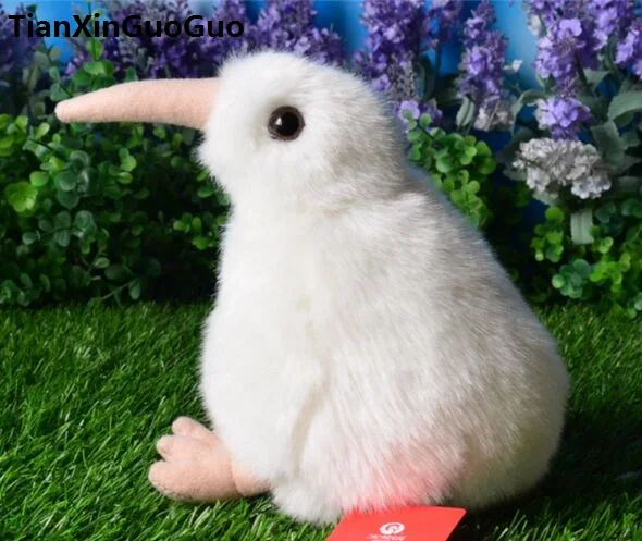 New Zealand national bird kiwi plush toy small 15cm white kiwi bird soft doll baby toy birthday gift s0263