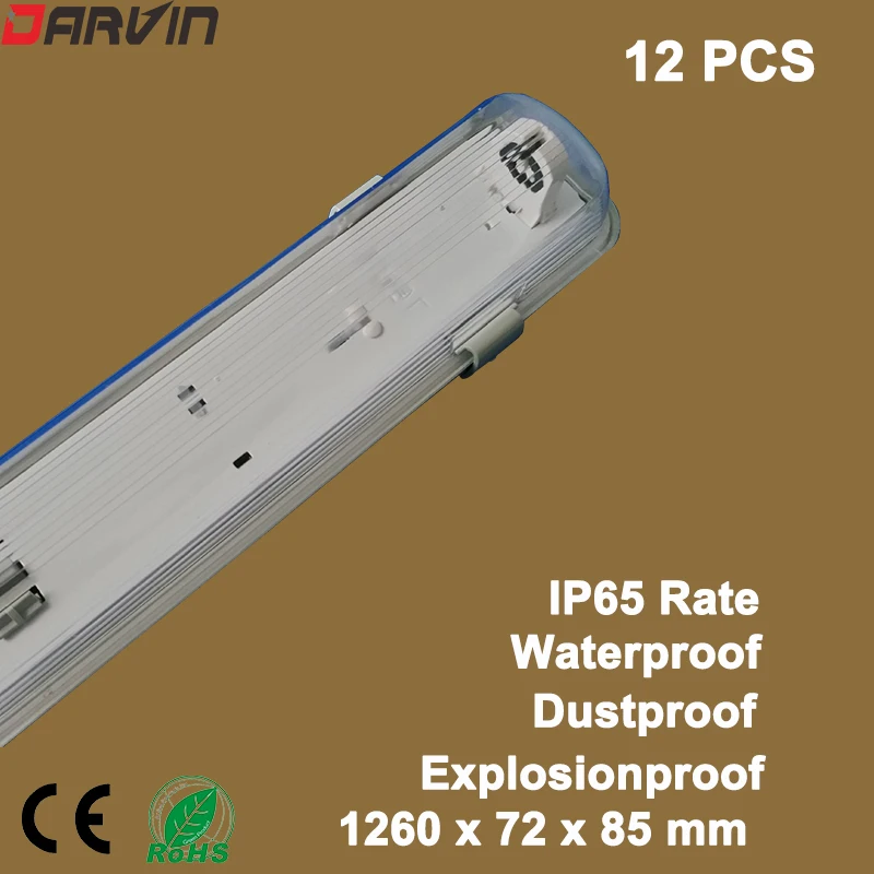 T8 led Tube Bracket 4 feet 1.2M LED Tube Support Tri-proof Fixture damp proof dustproof explosionproof IP45