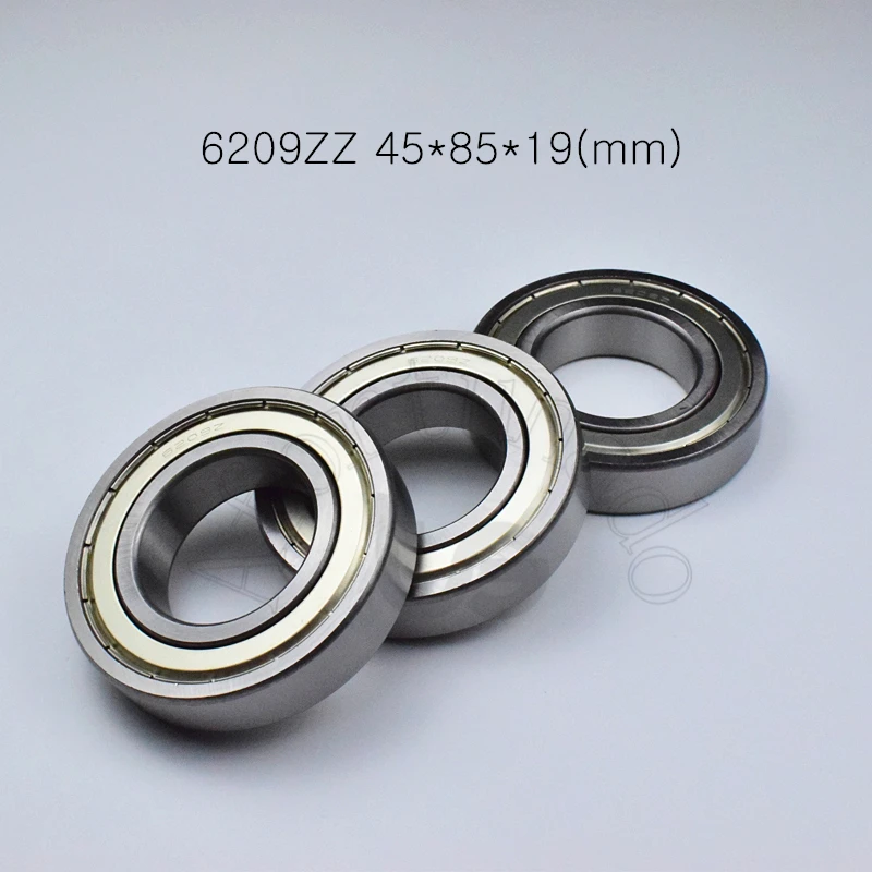 

Bearing 1pcs 6209ZZ 45*85*19(mm) chrome steel Metal Sealed High speed Mechanical equipment parts
