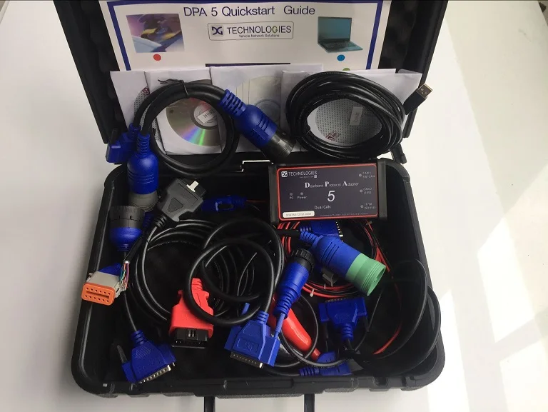 2025 أدوات تشخيص شاحنة الديزل DPA5 بروتوكول محول 5 الثقيلة مع 90% كمبيوتر محمول جديد CF31 i5 وحدة المعالجة المركزية شاشة تعمل باللمس toughbook win7