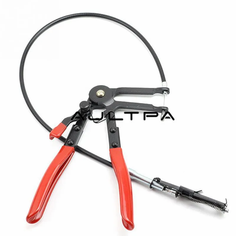 30Pcs Auto Vehicle Tools Cable Type Flexible Wire Long Reach Hose Clamp Pliers for Car Repairs Hose Clamp Removal Tool Alicate