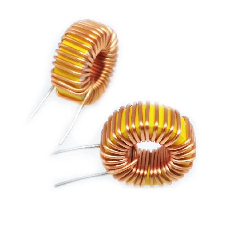 5pcs Toroid Inductor 3A Winding Magnetic Inductance  Coil Wire Wrap Toroid Inductor 22UH/33UH/47UH/100UH/220UH/330UH/470UH