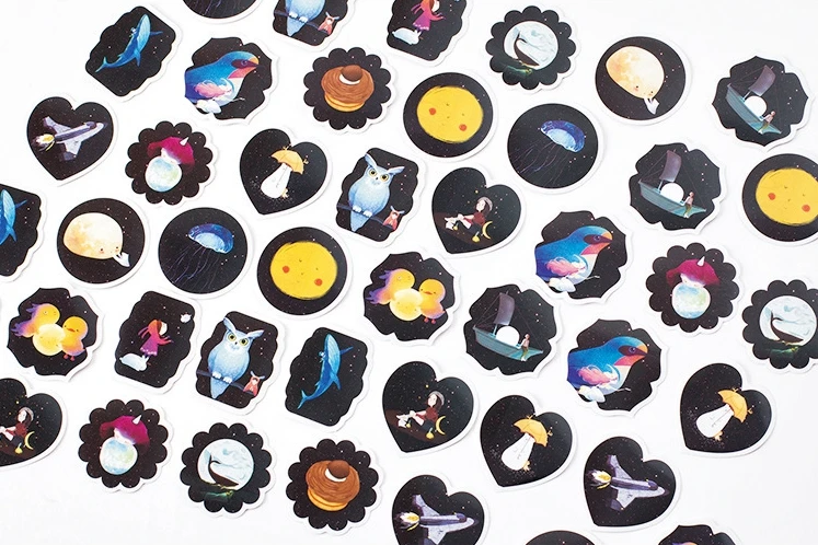 Nacht Droom Decoratieve Sticker (1Pack)