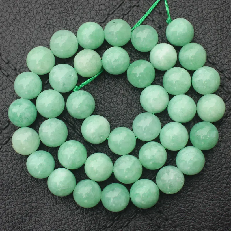 100% Natural Burmese GreenEmerald Jades ,6-14mm Round beads ,For DIY Jewelry Making ! We provide mixed wholesale for all items !