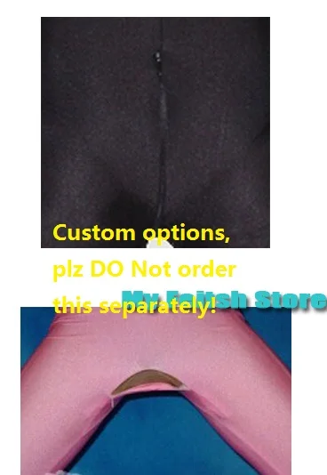 Customize Option Of crotch zipper for man or women  and crotch zipper about 30cm from left to right