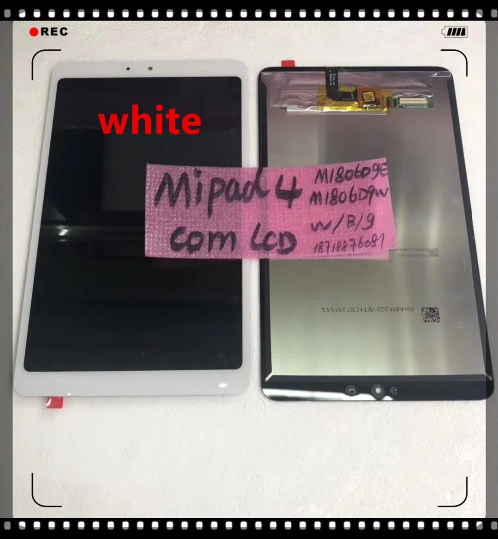 

high quality Original For MIPAD 4 tablet 8inch M1806D9E M1806D9W B G LCD Display Touch Screen Digitizer Glass assembly