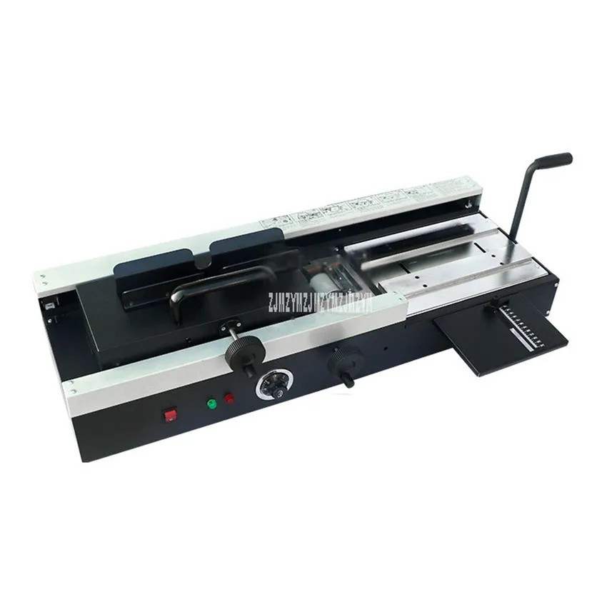 1200W A4 Size Hand Manual Hot Melt Glue Book Binding Machine 4cm Thickness For Photo Album Paper Document Binder Booklet Maker