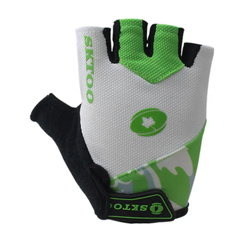 SKTOO Cycling Gloves Half Finger Antil-skip Bicycle Gloves MTB Mountain Bike Shockproof Short Gloves For Men/women