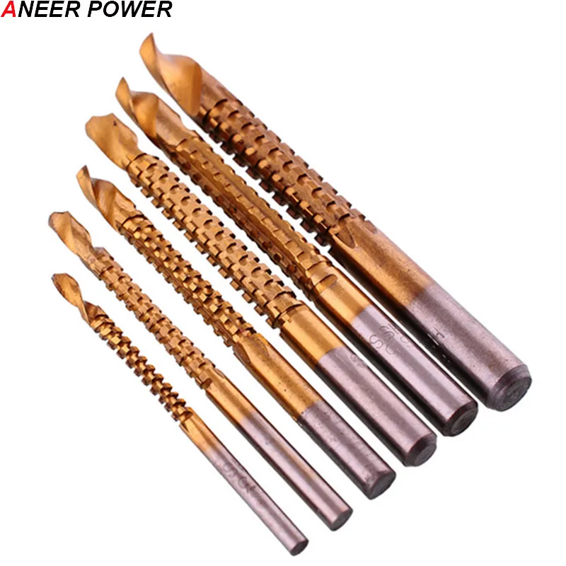 Imagem -04 - Hss High Drill Bit Saw Grupo Ponta de Metal Duro Metal Wood Drilling Hole Tools Titânio Revestido Carpintaria Pcs