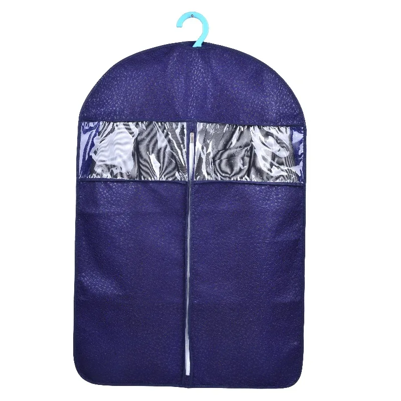 Dust Cover with Zipper for Clothes Suit Jacket T-shirt Breathable Moth Proof Garment Storage Bag Dance Clothes Protection FC105