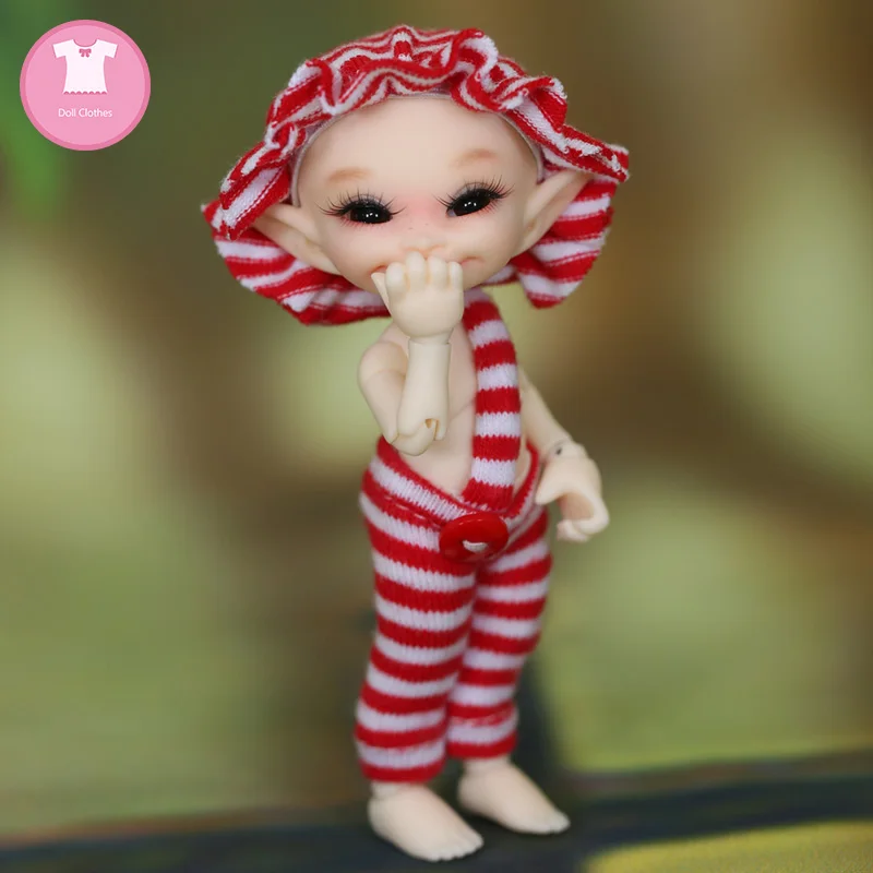 Doll BJD Clothes 1/13 Cute Suit Doll Clothes For Realpuki Soso Body Doll accessories Fairyland  luodoll