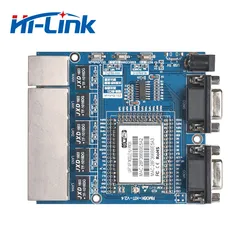 Free Shipping HLK-RM08K MT7688K Chipset Serial WIFI Module Four Ethernet Port UART To Wireless Smart Board Replace RM04
