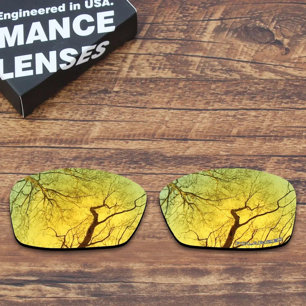 

Millerswap Resist Seawater Corrosion Polarized Replacement Lenses for Oakley Hijinx Sunglasses Gold Mirrored (Lens Only)