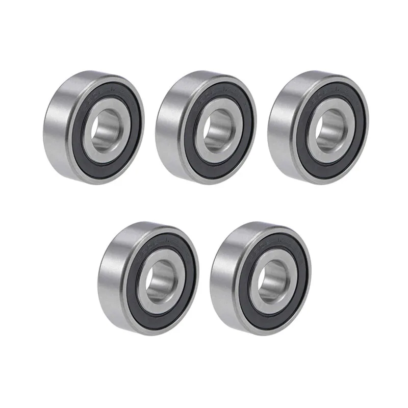 6202ZZ 6202RS Deep Groove Ball Bearing 15x35x11mm Double Shielded Bearing Steel Bearings 5-Pack