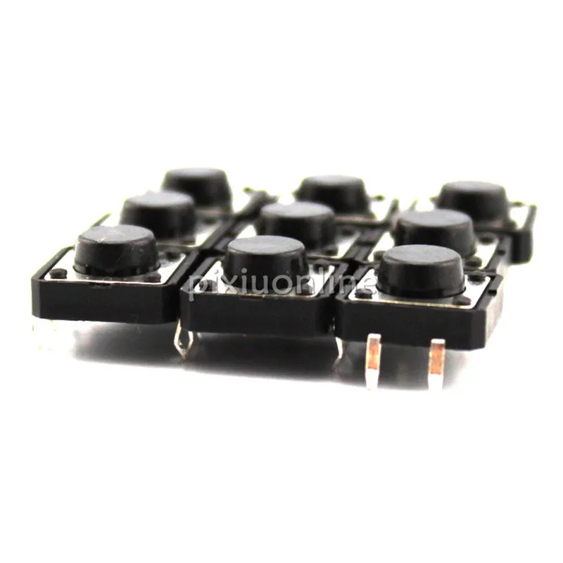 10 Stks/pak J091 Vier Voet Touch Schakelaar Micro Tact Switch Voor Diy Model Maken Gratis Verzending Brazilië Rusland Vs