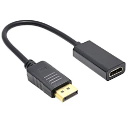 DP HDMI-compatible Adapter Cable Display Port Male To Female For ASUS/HP/DELL Laptop PC TV 1080P Cable HD Adapter Converter Cord