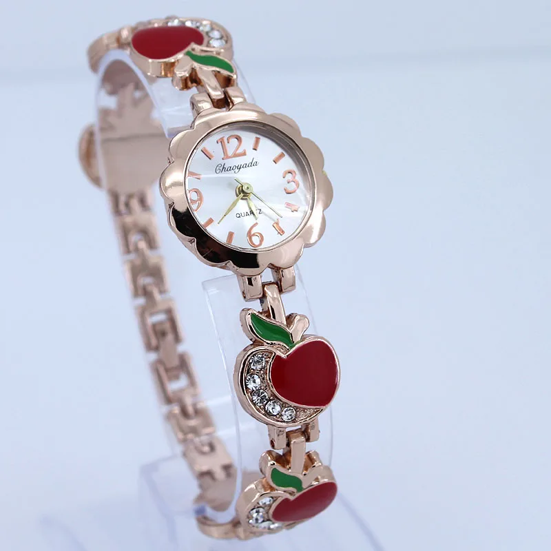 

Drop shipping Brand New Fashion Alloy Watch Lady Women Girl Rose Gold Watches Quartz Sports Diamonds Casual Wristwatch