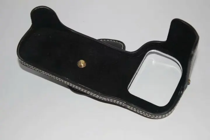 حقيبة كاميرا DSLR ، حقيبة كاميرا مصنوعة يدويًا ، غطاء نصف الجسم لكانون 5D3 5D Mark III 5DS 5DR 5D4 5D Mark 4