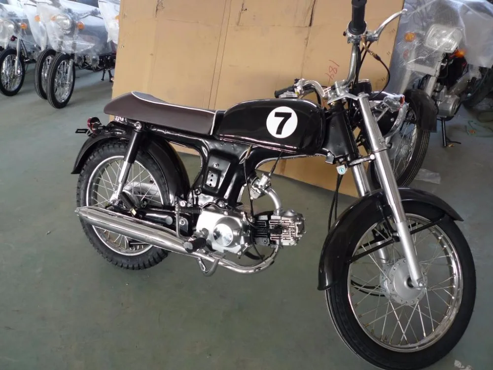 JH70 Retro Refit Motorbike Exhaust Pipe Vintage Motorcycle Modification Muffler Exhaust