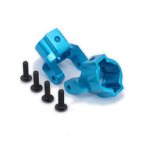 Machined Alloy Aluminum C Hub Carrier(l/r) For RC 1/10 Axial Scx10 Crawler Electric Upgraded Hop-up Parts SCX0002AX30494 2pcs