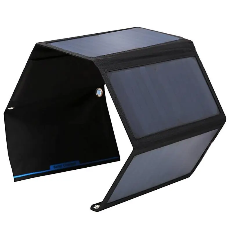 

High Efficiency Foldable 28W Solar Panel Charger Bag Dual USB Port Solar Charger For iPhone/Smart Phone Sunpower Panel