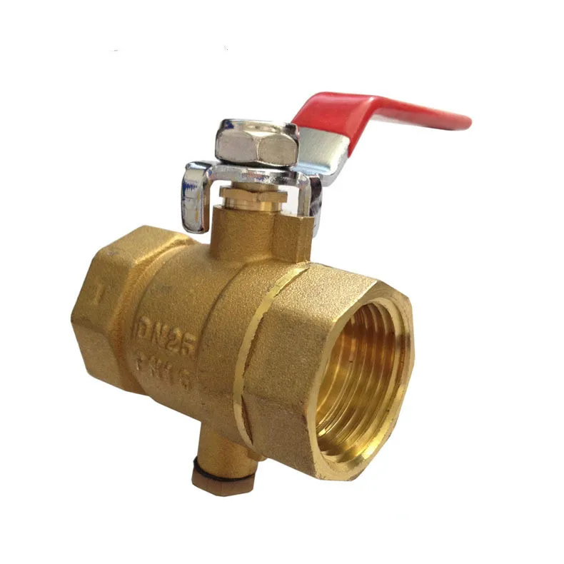 

Brass temperature ball valve temperature valve DN20 DN25 DN32