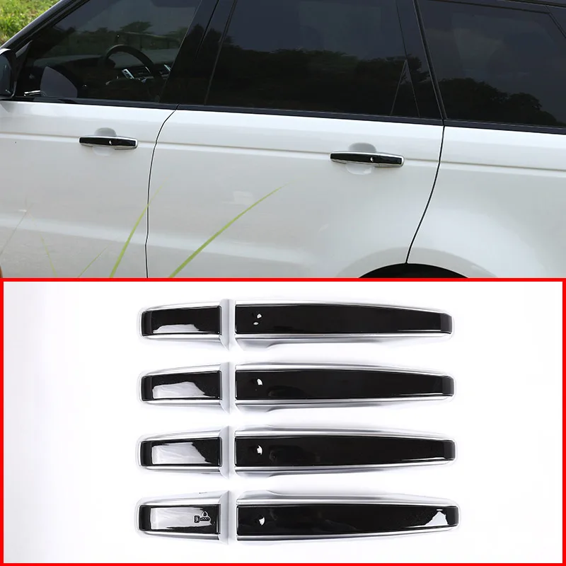 

8pcs Car Door Handle Trims For Land Rover Discovery Sport LR5 Range Rover Sport Evoque Vogue LR405 RRSport Replacement Parts