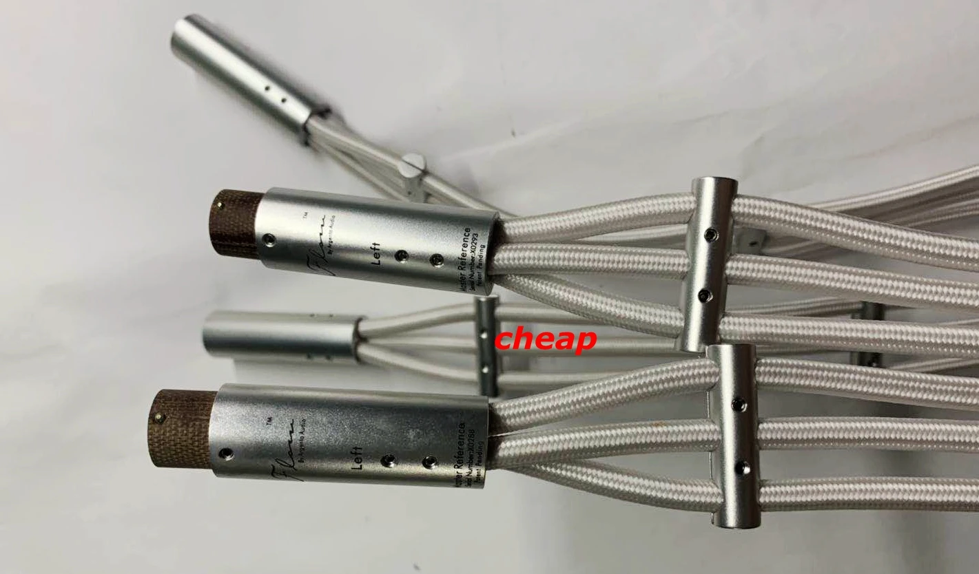 Cable Audio XLR Demark Argento Flow - alternate angle
