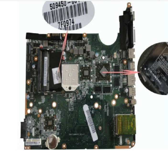 509450-001 lap connect board connect with DV6 dv6-1000 full test price difference