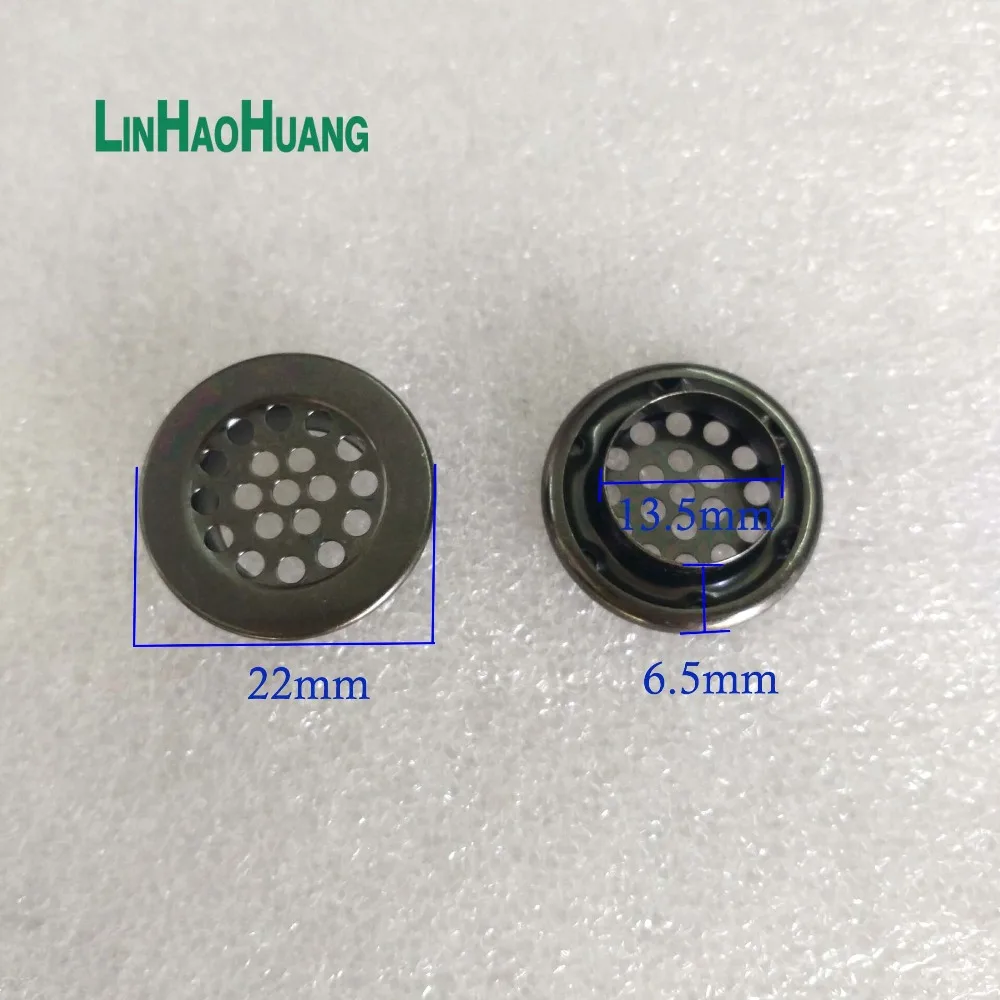 100sets/lot 13.5mm metal mesh eyelets with wash er metal grommets eyelets nickle, black color for mattress and garments and tool