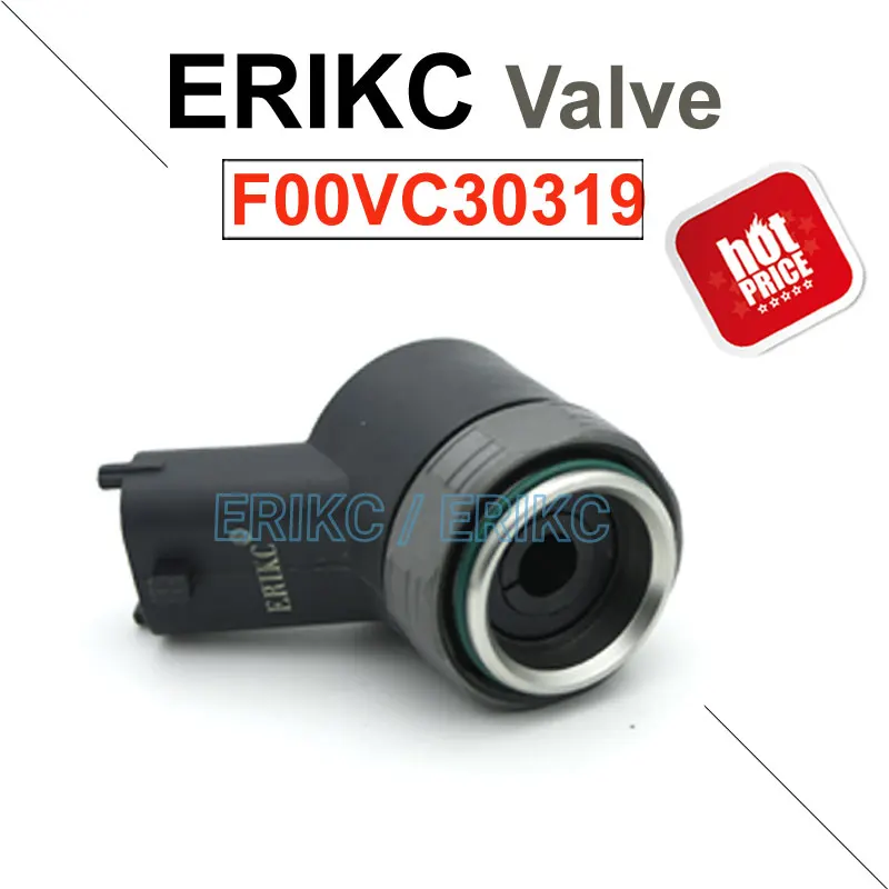 

ERIKC F00VC30319 Injector Solenoid Valve F00V C30 319 Diesel Pump Pressure Control Valve F 00V C30 319 For Bosch 0445110# Parts